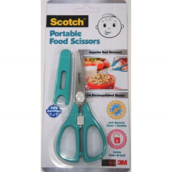 Scotch™ Portable Food Scissors - Baby/Toddler/Cutting/Weaning(PS-AB/PS-ABP)