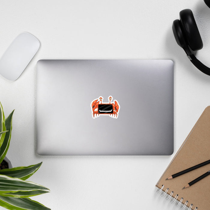 Screen Crab Stickers
