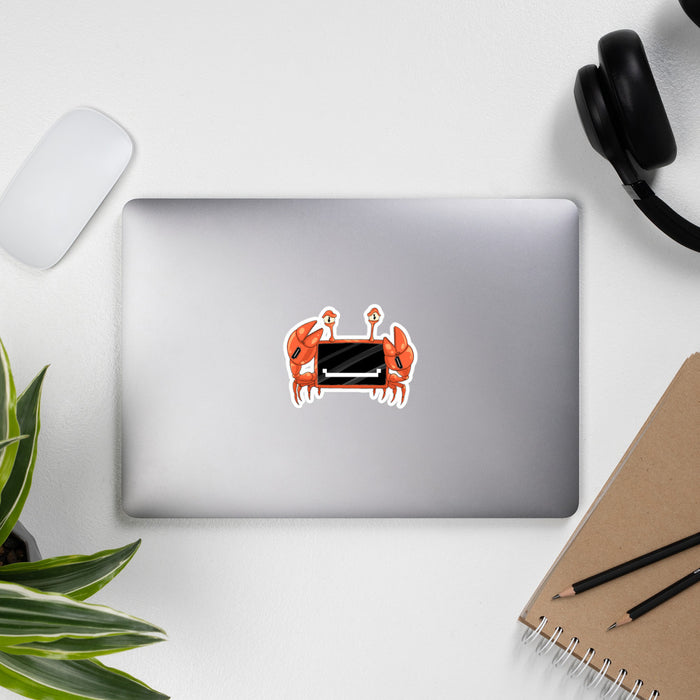 Screen Crab Stickers