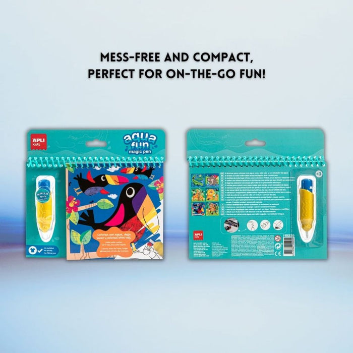 [SG] Apli #15225 Coloring Book Aqua Fun Magic Water [Evergreen Stationery]