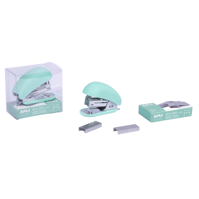 [SG] Apli #17618 Nordik Assorted Colors Staplers [Evergreen Stationery]