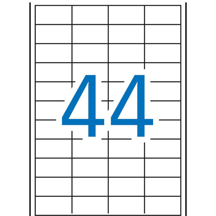 [SG] APLI A4 White Labels – 48.5×25.4mm or 105×37mm, 100 Sheets, Inkjet/Laser [Evergreen Stationery]