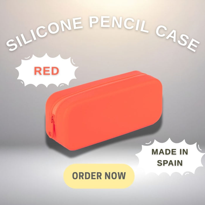 [SG] APLI Coloured Silicone Pencil Case [Evergreen Stationary]
