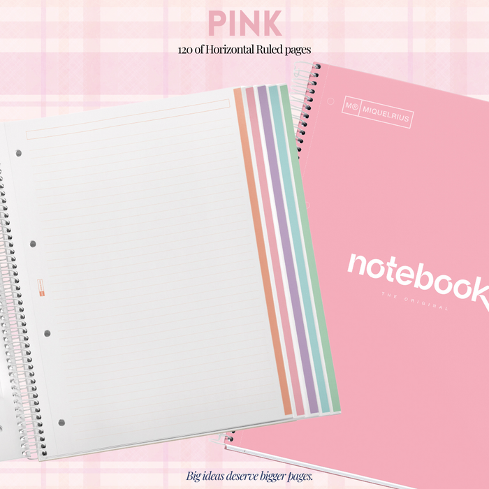 [SG] APLI Emotions A4 Notebook 120 Pages Horizontal – Multi Colours [Evergreen Stationery]