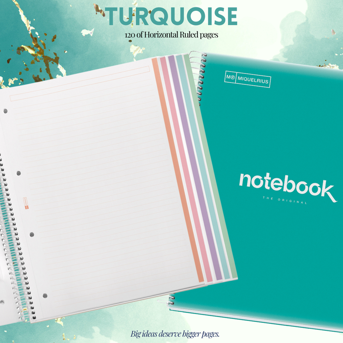 [SG] APLI Emotions A4 Notebook 120 Pages Horizontal – Multi Colours [Evergreen Stationery]