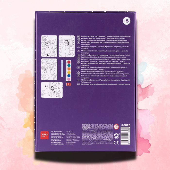 [SG] APLI Kids Watercolour Magic Art Set – Paint, Erase & Create! [Evergreen Stationery]