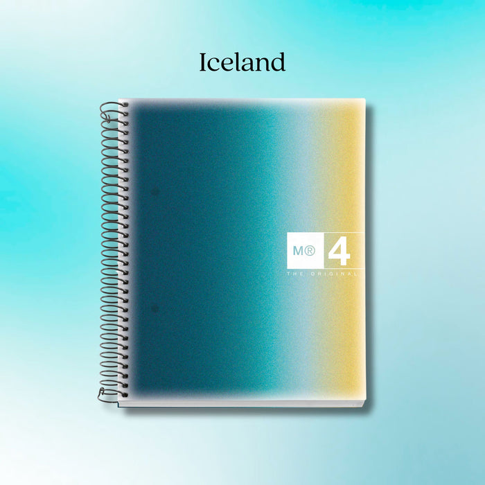 [SG] APLI MIQUELRIUS A4 & A5 Spiral Bound Notebook | Aurora Series [Evergreen Stationery]