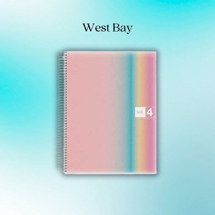 [SG] APLI MIQUELRIUS A4 Spiral Bound Notebook | Aurora Series [Evergreen Stationery]