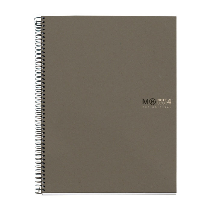[SG] Apli Miquelrius Ecogrey Notebook A4 | A5 | Lined | Squared [Evergreen Stationery]