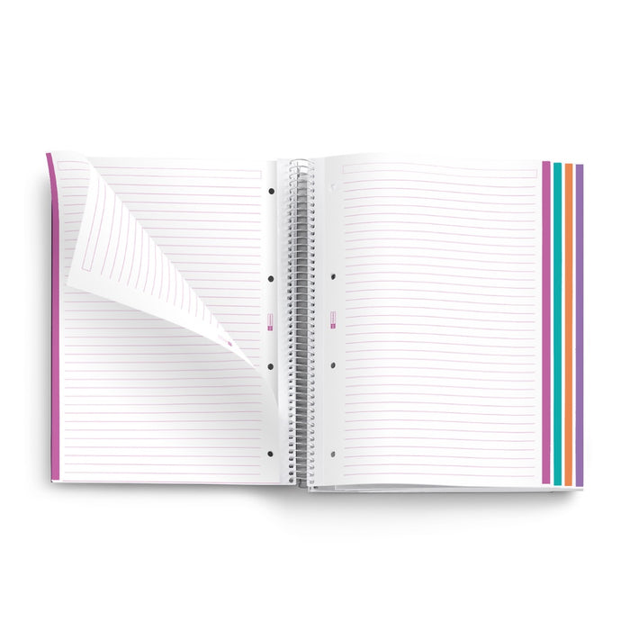 [SG] Apli Miquelrius Mint Flowers Notebook A4 | A5 Lined [Evergreen Stationery]