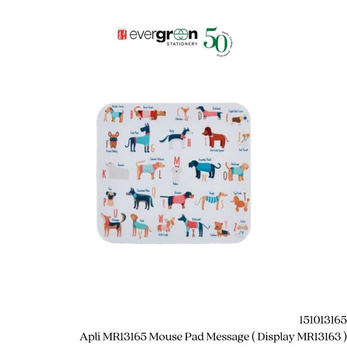 [SG] APLI Mousepad [Evergreen Stationery]