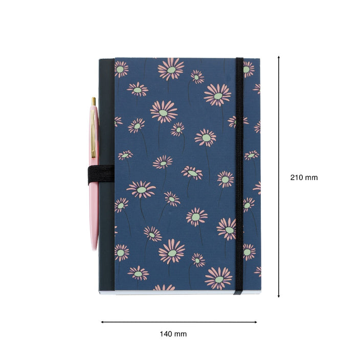 [SG] Apli MR8191 Happy Daisies Collection A5 Notebook [Evergreen Stationery]