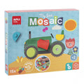[SG] Apli My First Wooden Mosaic 15pcs [Evergreen Stationery]