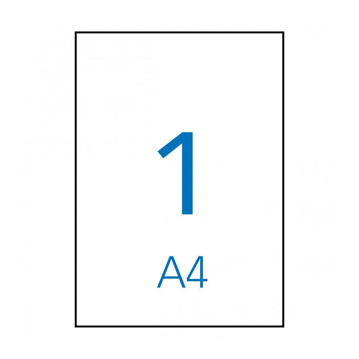 [SG] APLI White Inkjet Laser Copier Labels (210 x 297mm) [Evergreen Stationery]
