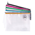 [SG] Apli Zipper Bag A4 [Evergreen Stationery]