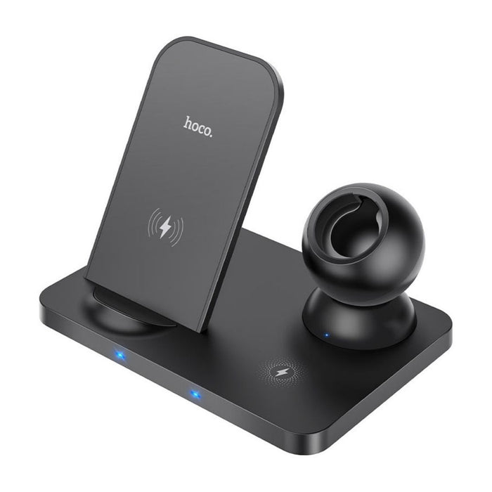 [SG] CW33 Ultra-Charge 3-in-1 Vertical Wireless Fast Charger [Evergreen Stationery]