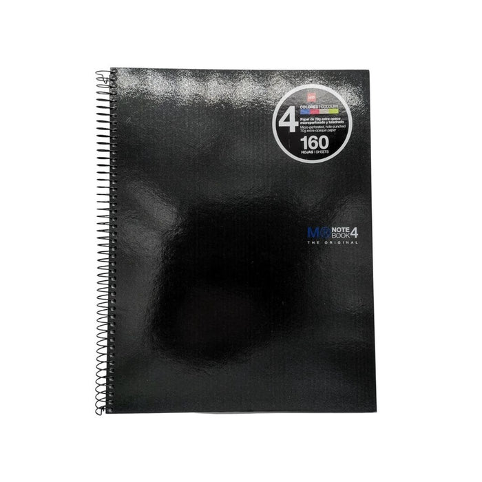 [SG] ECO MIQUELRIUS 2107 NB-4 Notebook A4 (SQUARED & PLAIN, 160GMS, 160 sheets) [Evergreen Stationery]