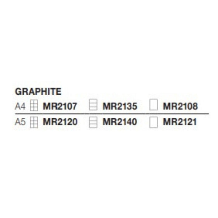 [SG] ECO MIQUELRIUS 2107 NB-4 Notebook A4 (SQUARED & PLAIN, 160GMS, 160 sheets) [Evergreen Stationery]