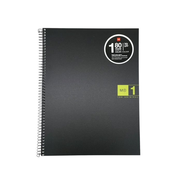[SG] ECO MIQUELRIUS 2471 Notebook A4 (SQUARED, 80 sheets) [Evergreen Stationery]