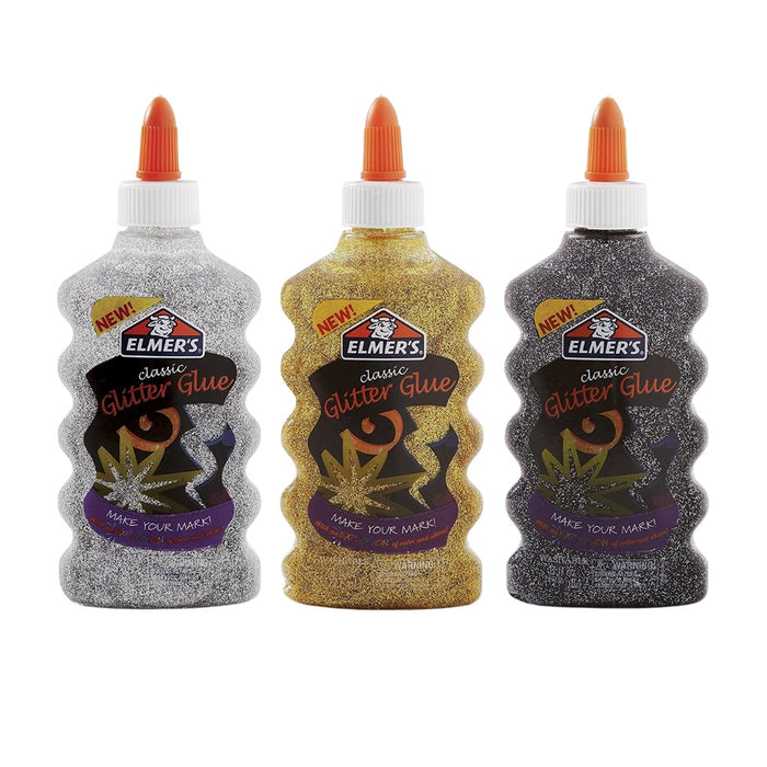[SG] Elmer's Liquid Glitter Glue 6OZ (177ML) [Evergreen Stationery]