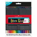 [SG] Faber-Castell PL116424 Col Pcls Black Edition 24L [Evergreen Stationery]