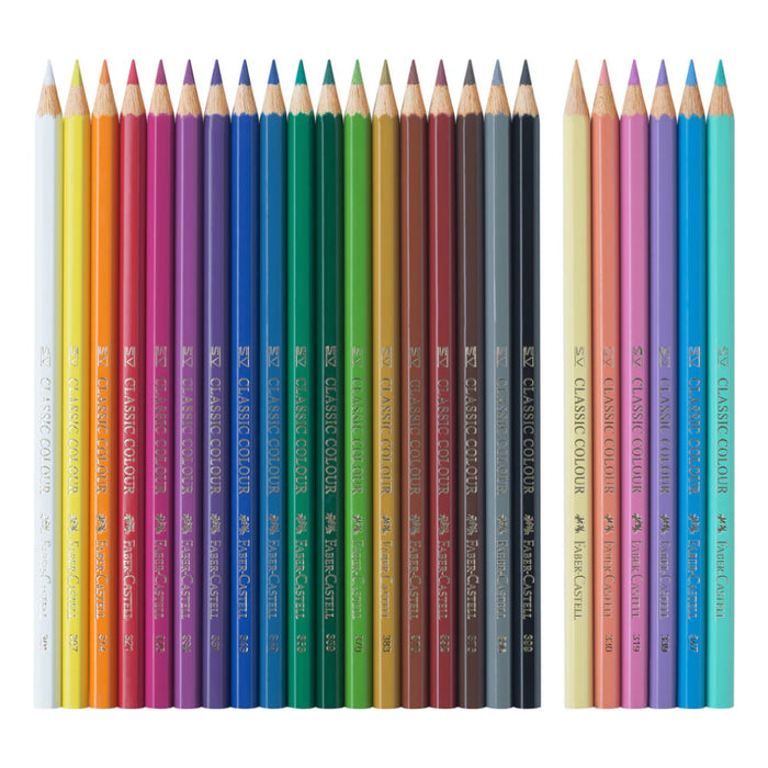[SG] Faber-Castell Unicorn Color Pencils (24 Colors) [Evergreen Stationery]