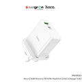 [SG] Hoco C113B Bravery PD 65W Dual Port (1A1C) Charger (UK) [Evergreen Stationery]