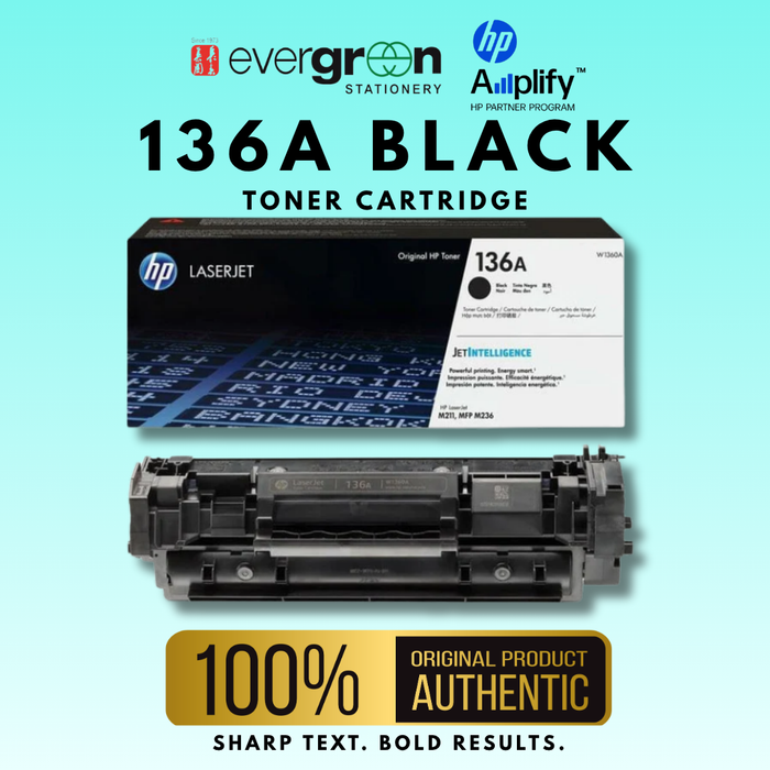 [SG] HP 136A Black Toner Cartridge [Evergreen Stationery]