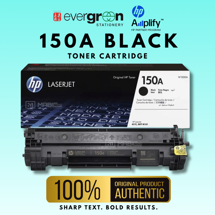 [SG] HP 150A Black Toner Cartridge [Evergreen Stationery]