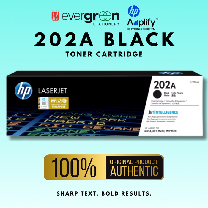 [SG] HP 202A Black Toner Cartridge [Evergreen Stationery]