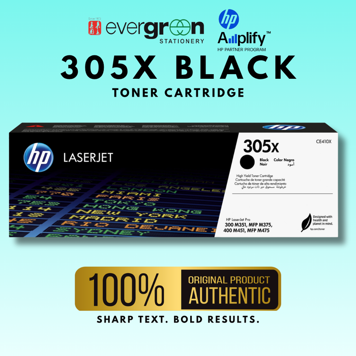 [SG] HP 305X Black Toner Cartridge [Evergreen Stationery]