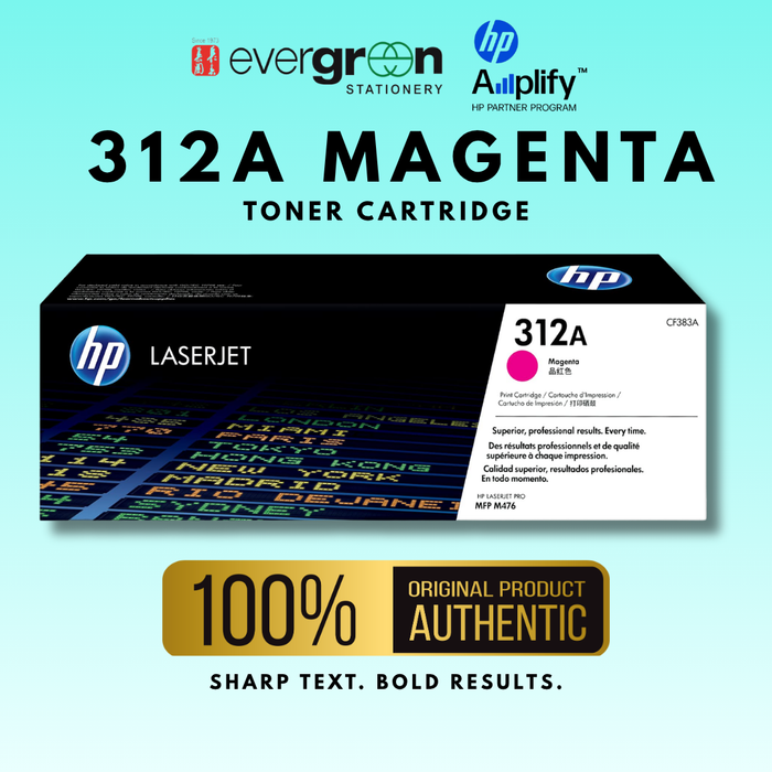 [SG] HP 312A Magenta Toner Cartridge [Evergreen Stationery]