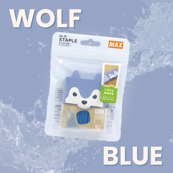 [SG] MAX Staples No.10-1M/S – Animal Series [Evergreen Stationery]