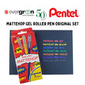 [SG] Pentel MatteHop 1.0mm Gel Roller Pen Original/ Cheerful/ Mixed Set [Evergreen Stationery]