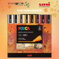 [SG] Uni Posca Warm Colour 8C [Evergreen Stationery]