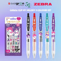 [SG] Zebra Sarasa Clip My Melody 5 Colours Set [Evergreen Stationery]
