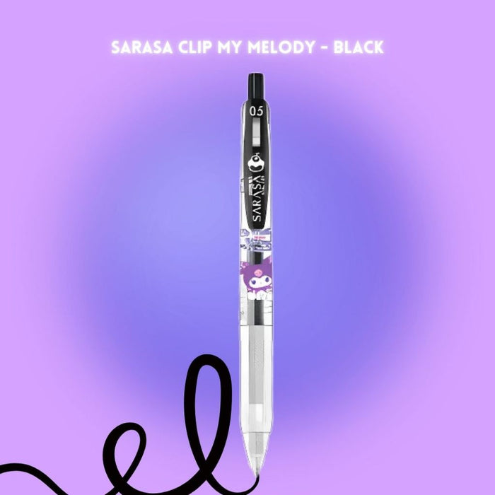 [SG] Zebra Sarasa Clip My Melody 5 Colours Set [Evergreen Stationery]
