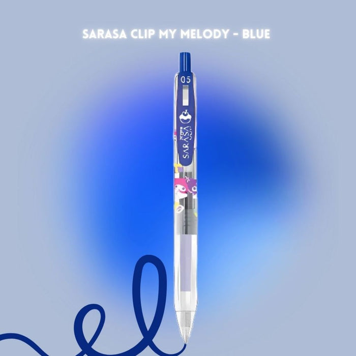 [SG] Zebra Sarasa Clip My Melody 5 Colours Set [Evergreen Stationery]