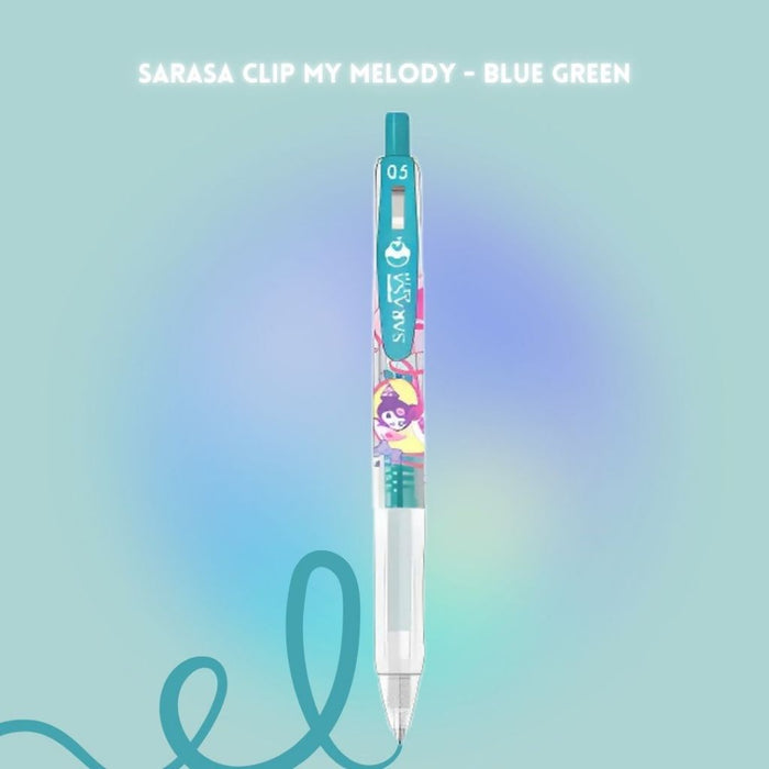 [SG] Zebra Sarasa Clip My Melody 5 Colours Set [Evergreen Stationery]