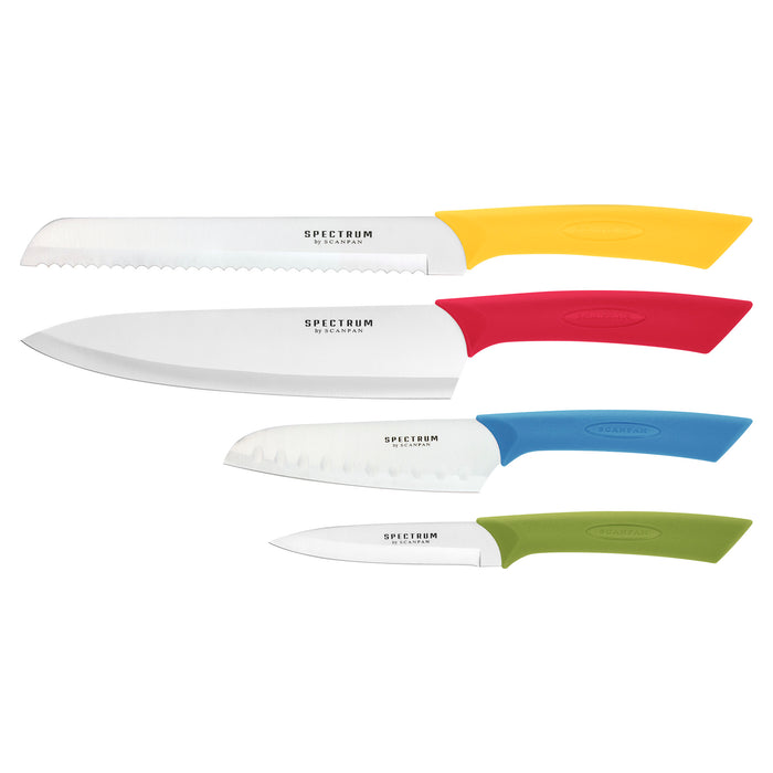 Spectrum by SCANPAN 4 Piece Knife Set