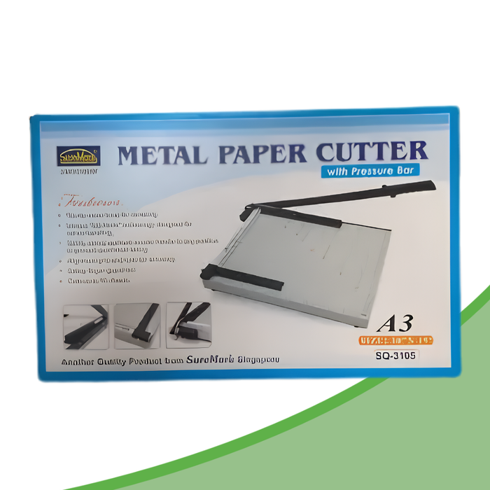 Suremark Paper Cutter Trimmer Metal A3 SQ-3105