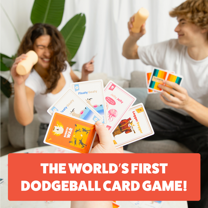 Throw Throw Burrito, billed the world's first dodgeball card game