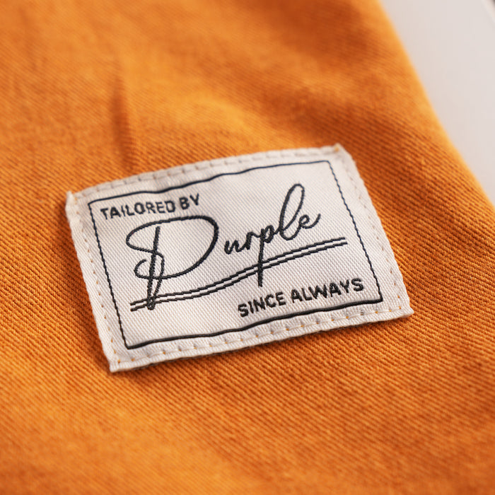 Toddler Boys Shirt in Mustard with Full Sleeves, Regular Fit & Soft Comfort Breathable Fabric