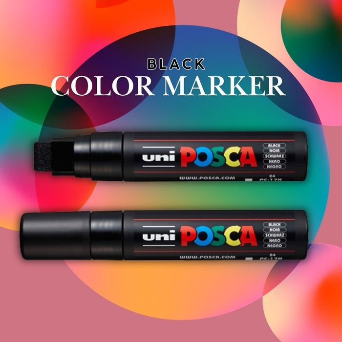 Uni Posca 15mm Extra-Broad Tip Color Marker | Water-Based