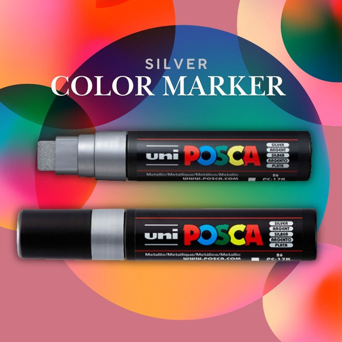 Uni Posca 15mm Extra-Broad Tip Color Marker | Water-Based