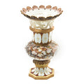 Vase, Burslem, Reticulated Top, Pre 1891
