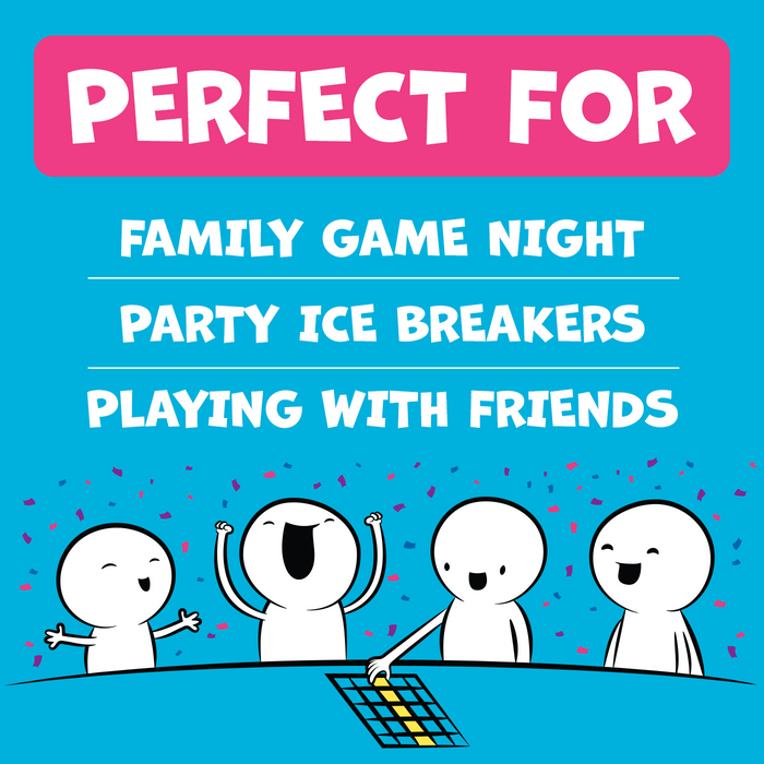 What Were You Thinking, perfect for family game night and party ice-breakers