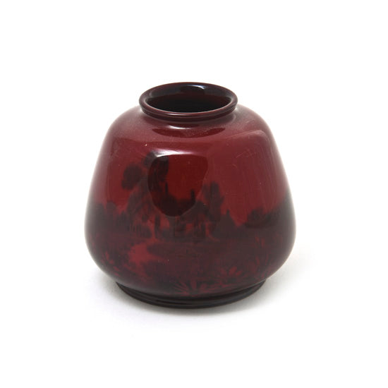Wide Vase Flambe