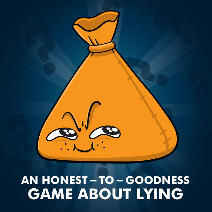 You Lying Sack, an honest-to-goodness game about lying, with a cartoon sack