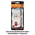 Zebra Sarasa Clip Witch Series 0.5mm (Limited Edition) - 5 Colours Set